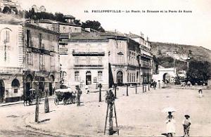 Philippeville - Poste - Douane - Portes de Stora